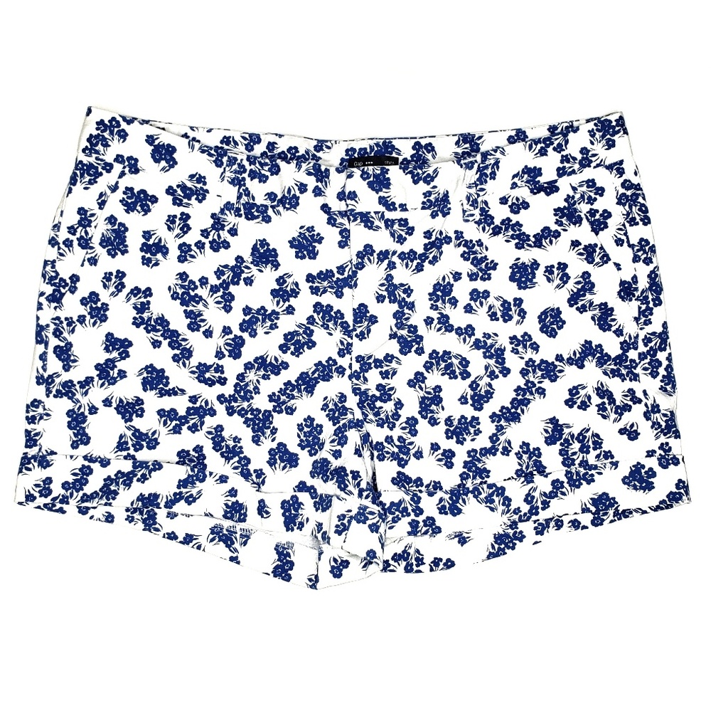 GAP Factory Outlet Floral Print Stretch Shorts